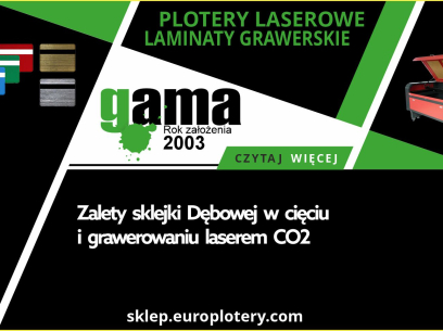 Zalety sklejki Dębowej w cięciu i grawerowaniu laserem CO2